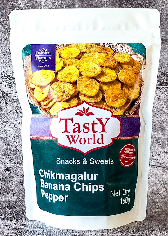 Banana Chips Pepper Deliciously Spicy Banana Chips Tasty World