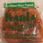 Beetroot Mini Papad